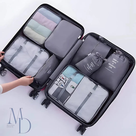 Set Organisateurs de Valise 7 pochettes