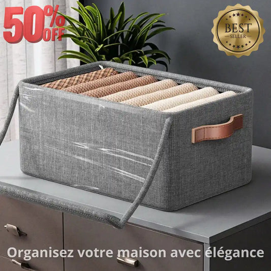 Pack 2 Boites Rangement XXL avec Couvercle