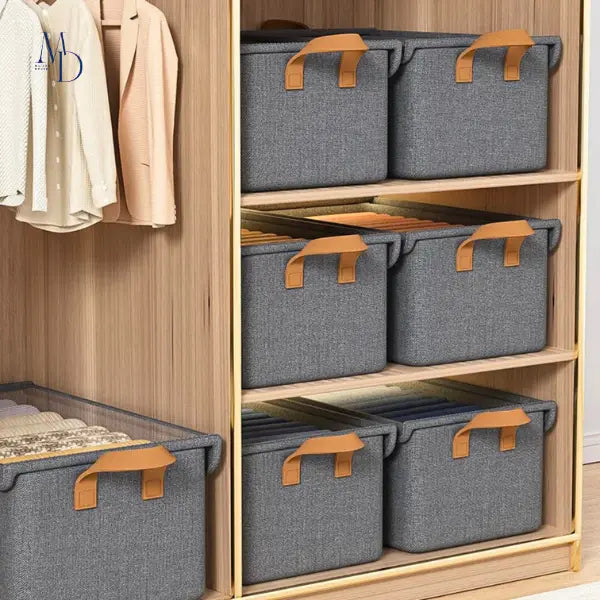 Rangement Vêtements XXL avec Couvercle